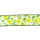 Drahtb. Blumen gr&uuml;n/gelb 40 mm