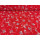 Feinjersey rot weicher, querelastischer, leichter bedruckt m. Blumen
