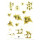 Efeu,Blüten, Calla,, 3D Bogen Le Suh A4,