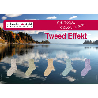 Fortissima color 6f. Tweed-Effekt 