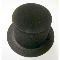 Velour-Zylinder Hüte Außenm..=120 mm schwarz