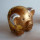 Deko Glücksschweinchen in gold ca. 4x4cm