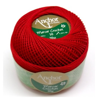 Mercer Crochet 10/20g fb. 9046 red