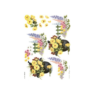 3D Bogen Le Suh A4, Blumengebinde