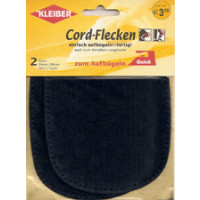 Kleiber Cord-Flecken Oval 2 Stück 100% Cotton...