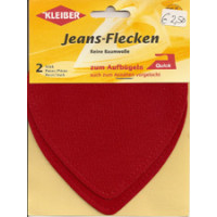 Kleiber Jeans-Flecken Herz 2 St&uuml;ck 100% Cotton...