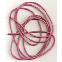 Lederband Ziege D= 1,5 mm L 1 m rosa