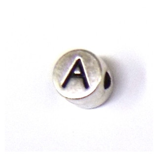 Metall-Perle „A“