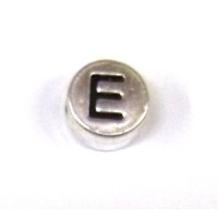 Metall-Perle „E“