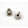Metall-Perle mit Öse, ø 8 mm, ø 1,5 mm Öse, altsilber