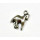 Metall-Anhänger , Pferd, 13 mm, Öse ø 1,5 mm, altsilber