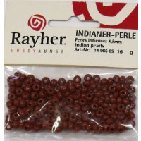 Indianer-Perle 16g 4,5mm fb. 05 braun