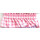 El. Rueschenband Vichy Karo 19mm  rosa/weiss