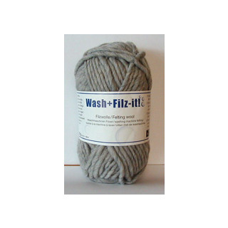 Wash+Filz-it Filzwolle fb. 21 steel 50g