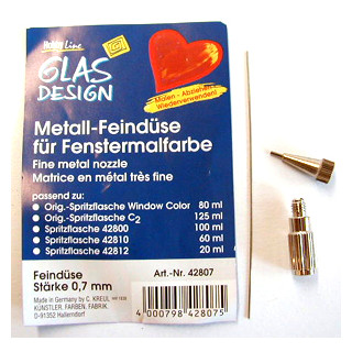 Metall-Feindüse  0,7mm