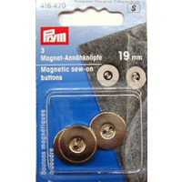 Magnet-Annaehknoepfe 19 mm Prym