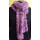 Schal mit Fransenwolle  ca. 200 cm x 15 cm