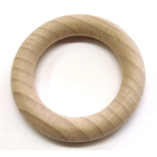 Holz-Ringe natur Außenm. D= 56mm Ringstärke 9mm