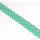 Schrägband gefalzt 100% Co 30/15 mm kl. Punkte grün/weiss