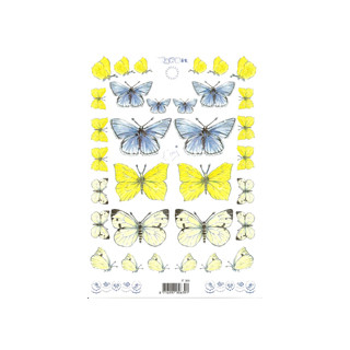 3D Bogen Le Suh A5, Schmetterlinge
