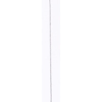 Lurex - Zierkordel 1mm silber mit Draht