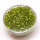 Rocailles Perlen in Plastikdose, D= 2,5 mm /  ca.20g grasgrün
