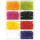 Acrylfacettenperlen-Sortiment, D= 3-4-5-6-8 mm / ca.25g 8 Farben