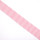 Schrägband gefalzt 100% Co 20/10 mm Streifen rosa/weiss