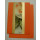 Aquarellkarte A6 orange/gold Abstrakt