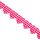 Herzband PE 15 mm fb. 73 rosa