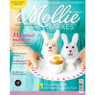 Mollie Makes Nr. 09; Tolle Projekte frühlingsfrisch auf den Tisch