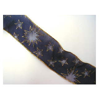 W. Drahtb. Sterne blau 6 cm