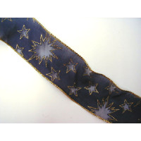 W. Drahtb. Sterne blau 6 cm