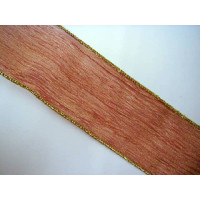 Drahtband rot/orange 6,5 cm