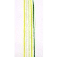 Transparent-Streifenband 15 mm gelb/gr&uuml;n