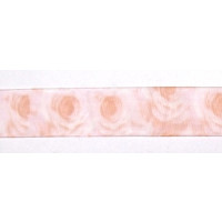 Transparent-Band Rosen 25 mm rosa